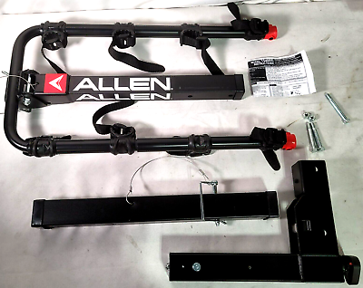 #ad Allen Quick Install Locking 4 Bicycle Hitch Mounted Bike Rack 1540RR BLACK READ $90.00