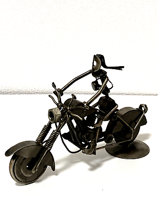 #ad Vintage Object Figurine Toys Bike Interior Decoration Antique Collection $121.38