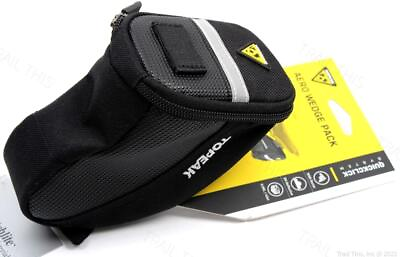 Topeak Small Aero Wedge Pack with QuickClick System Bike Seat Saddle Bag $13.75