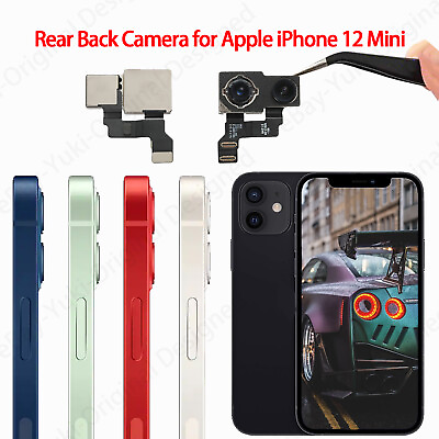 #ad Best For iPhone 12 Mini Rear Back Main Camera Flex Cable Fix Parts Replacement $41.23