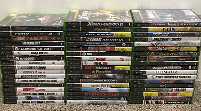Xbox Original Games Tested and Working. Many Complete. Pick and Choose $6.00